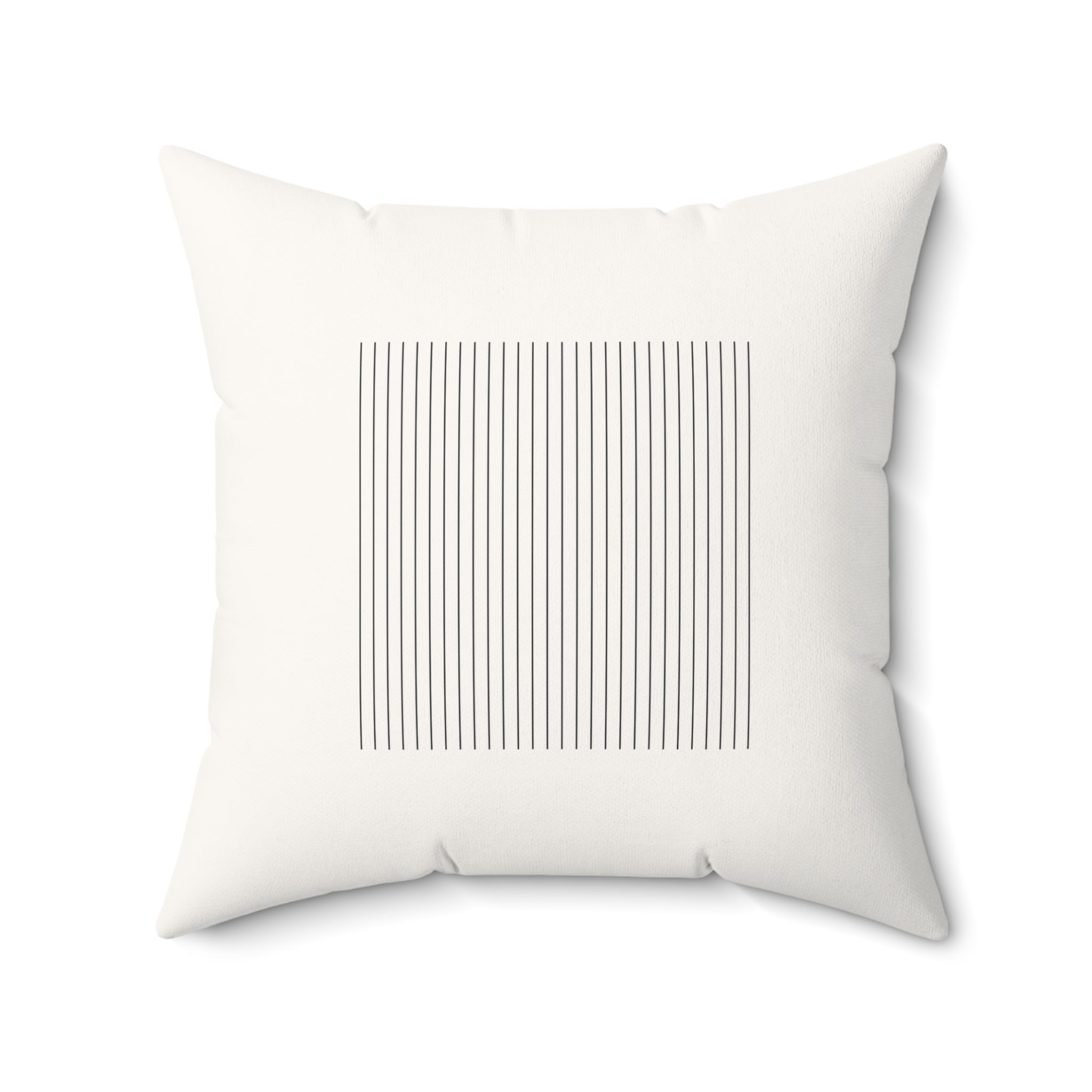 Clara Pillow Cover + Insert in Cream and Black