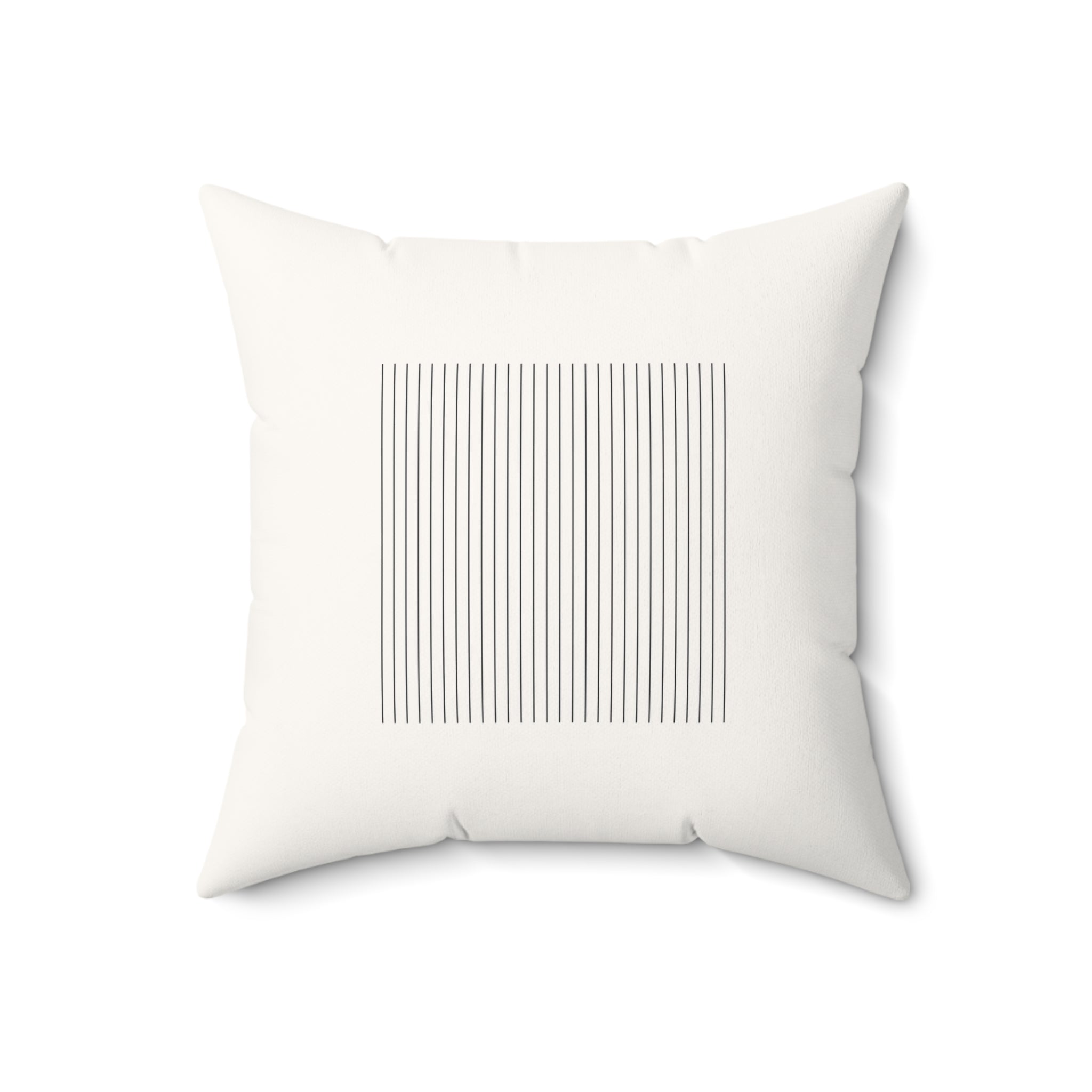 Clara Pillow Cover + Insert in Cream and Black