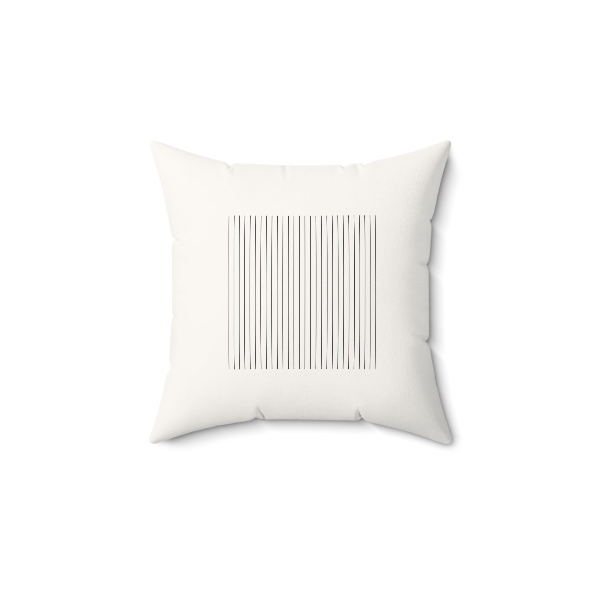 Clara Pillow Cover + Insert in Cream and Black