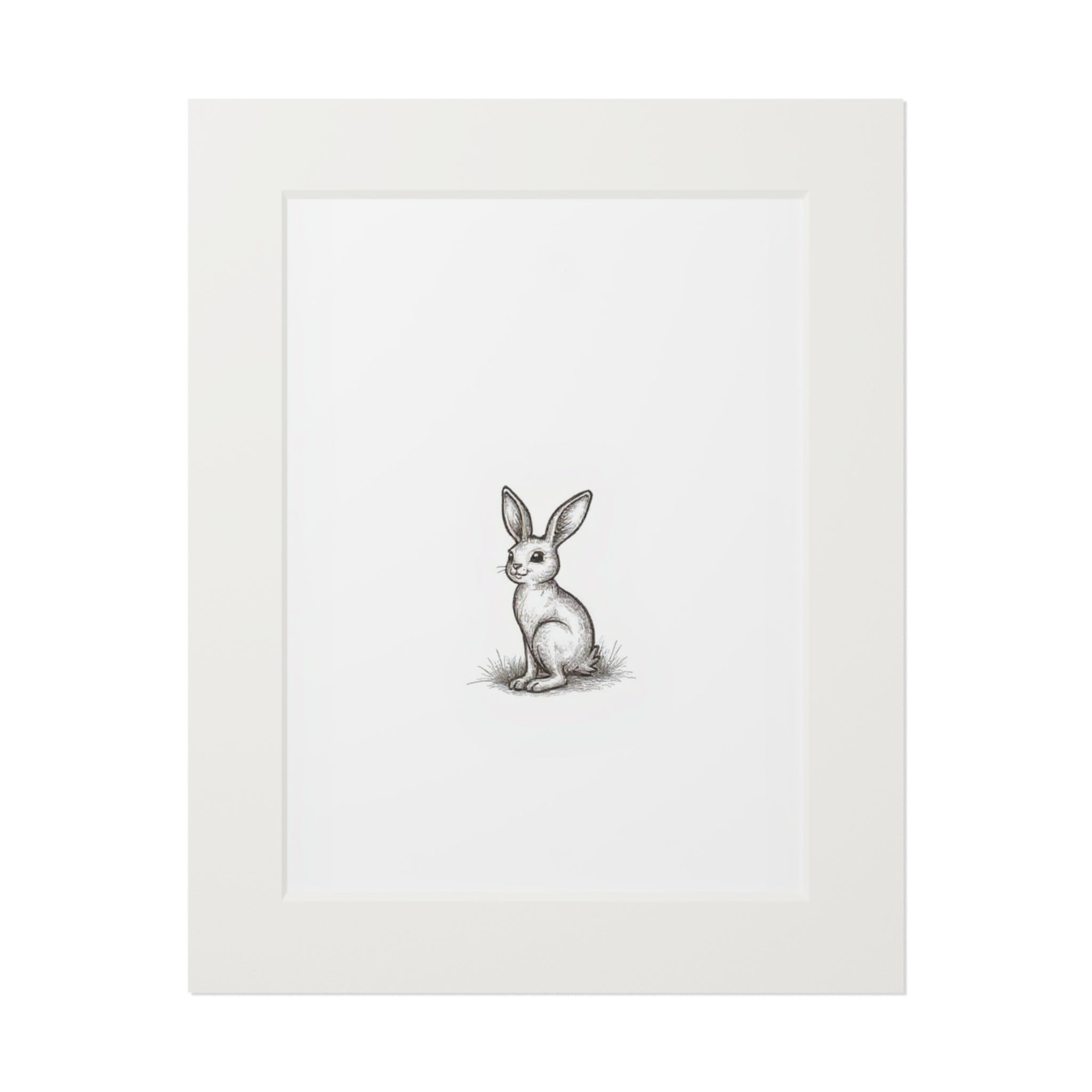 Vintage Bunny Fine Art Print - Nursery Wall Art