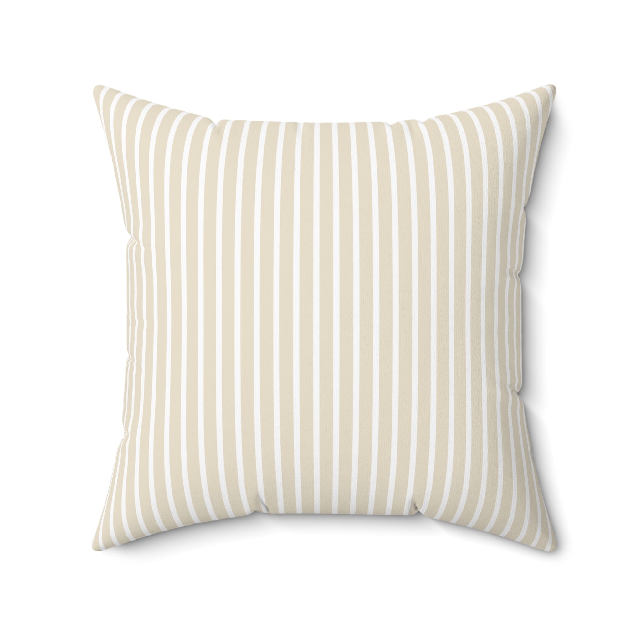Vintage Stripes Pillow Cover + Insert Taupe