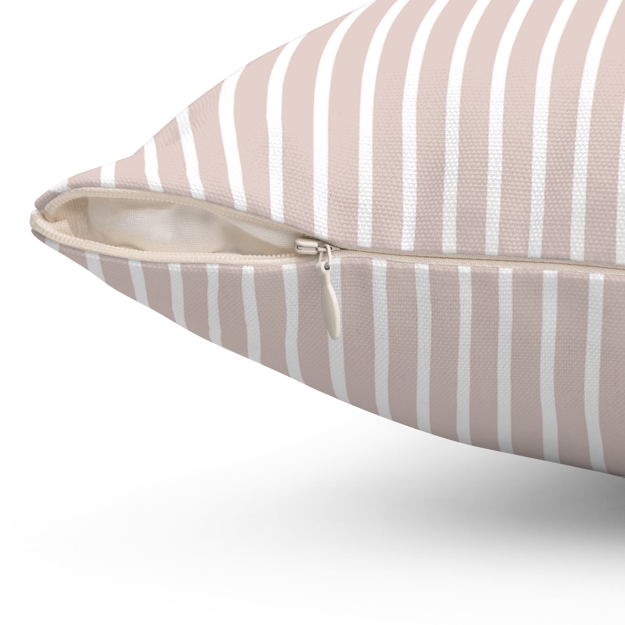 Vintage Stripes Pillow Cover + Insert in Blush