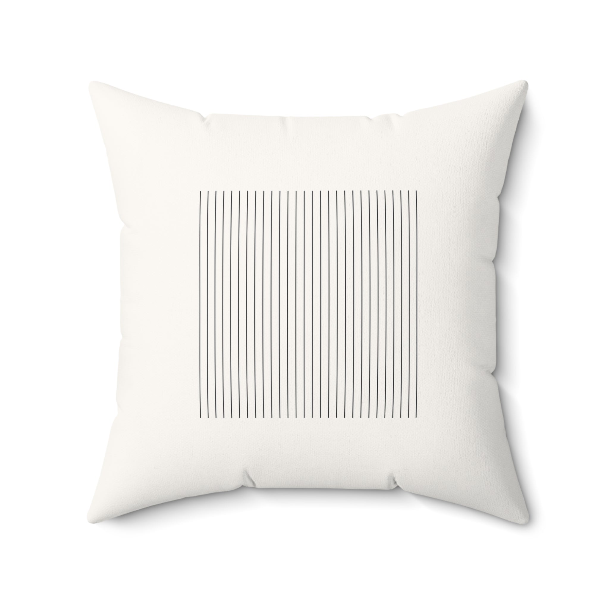 Clara Pillow Cover + Insert in Cream and Black