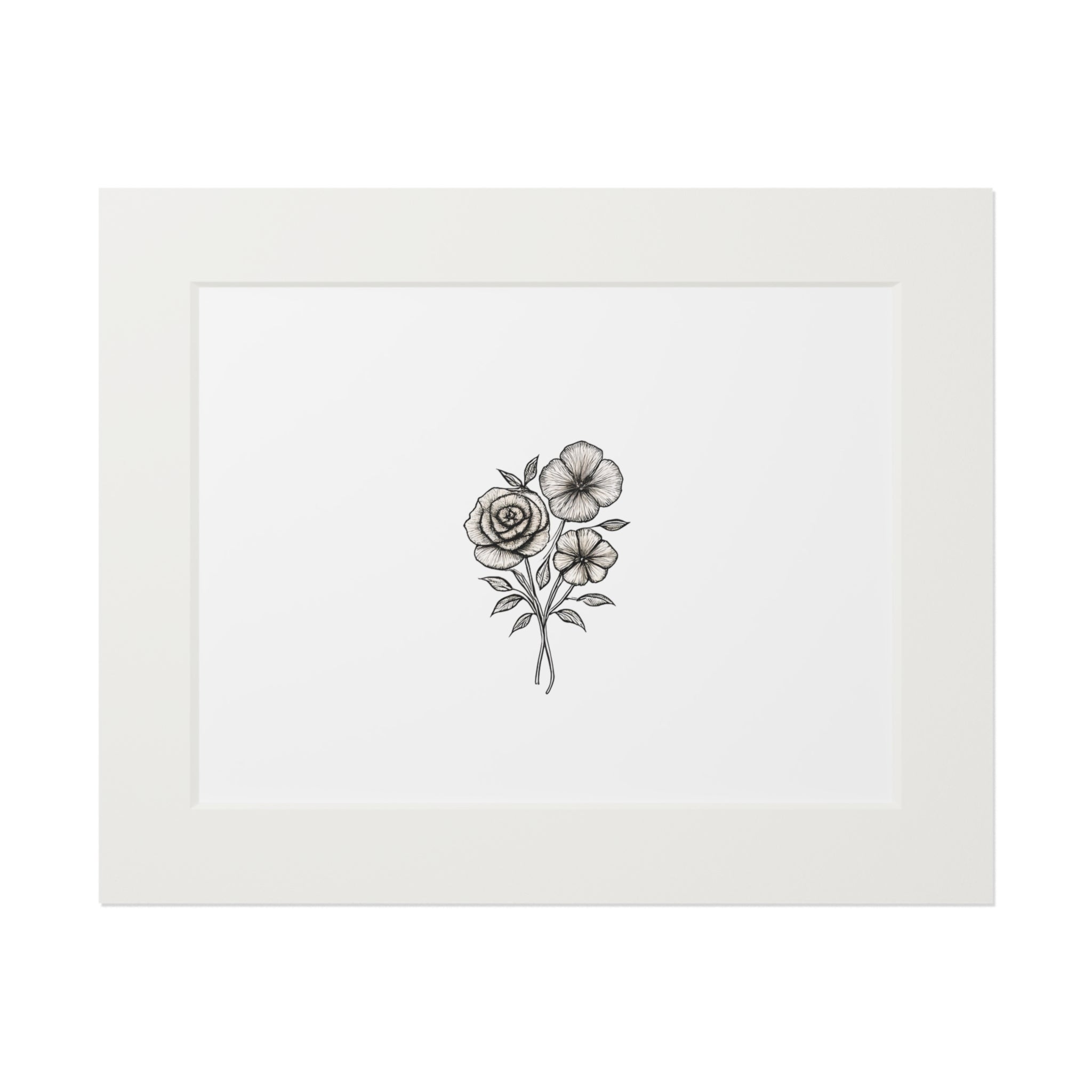 Vintage Floral Bouquet for Nursery and Home Decor - Fine Art Print