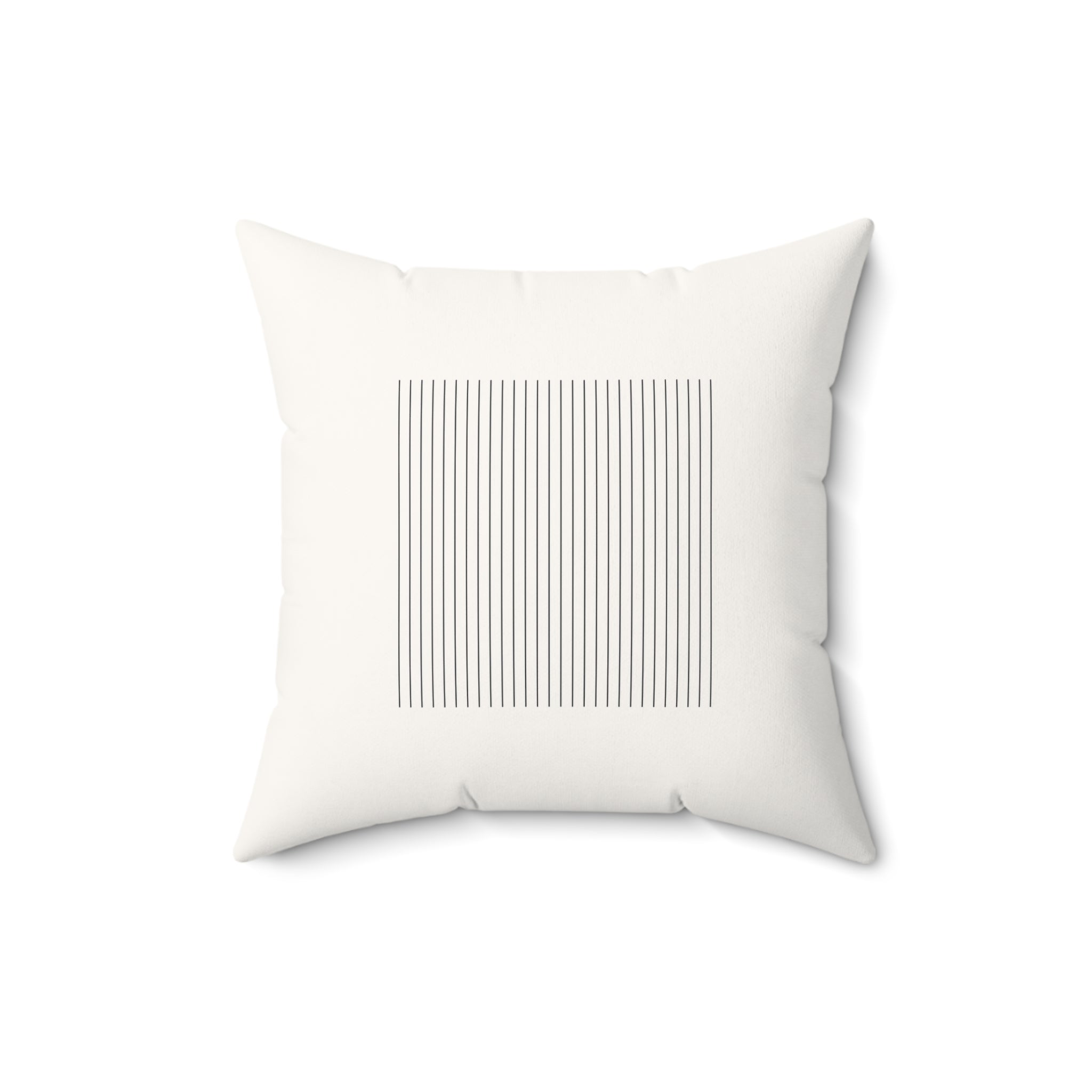Clara Pillow Cover + Insert in Cream and Black