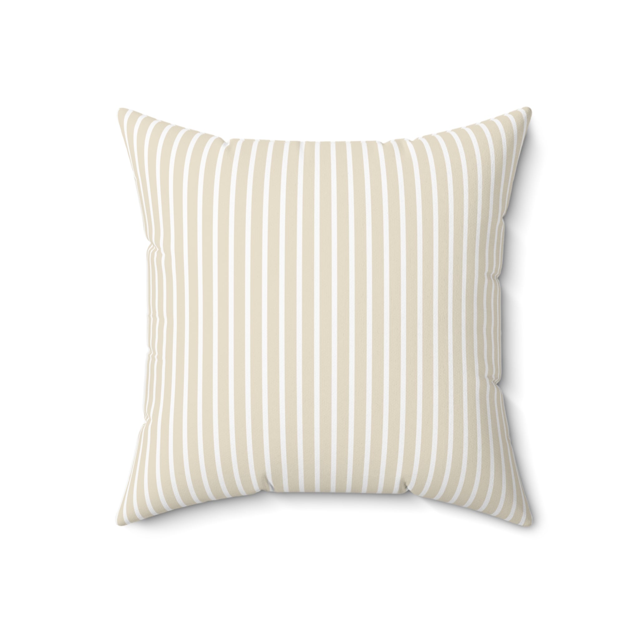 Vintage Stripes Pillow Cover + Insert Taupe
