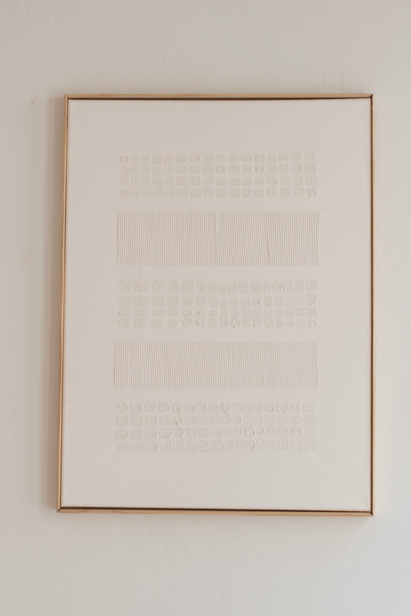 cream minimalist 3D textured abstract wall art – wabi sabi canvas painting