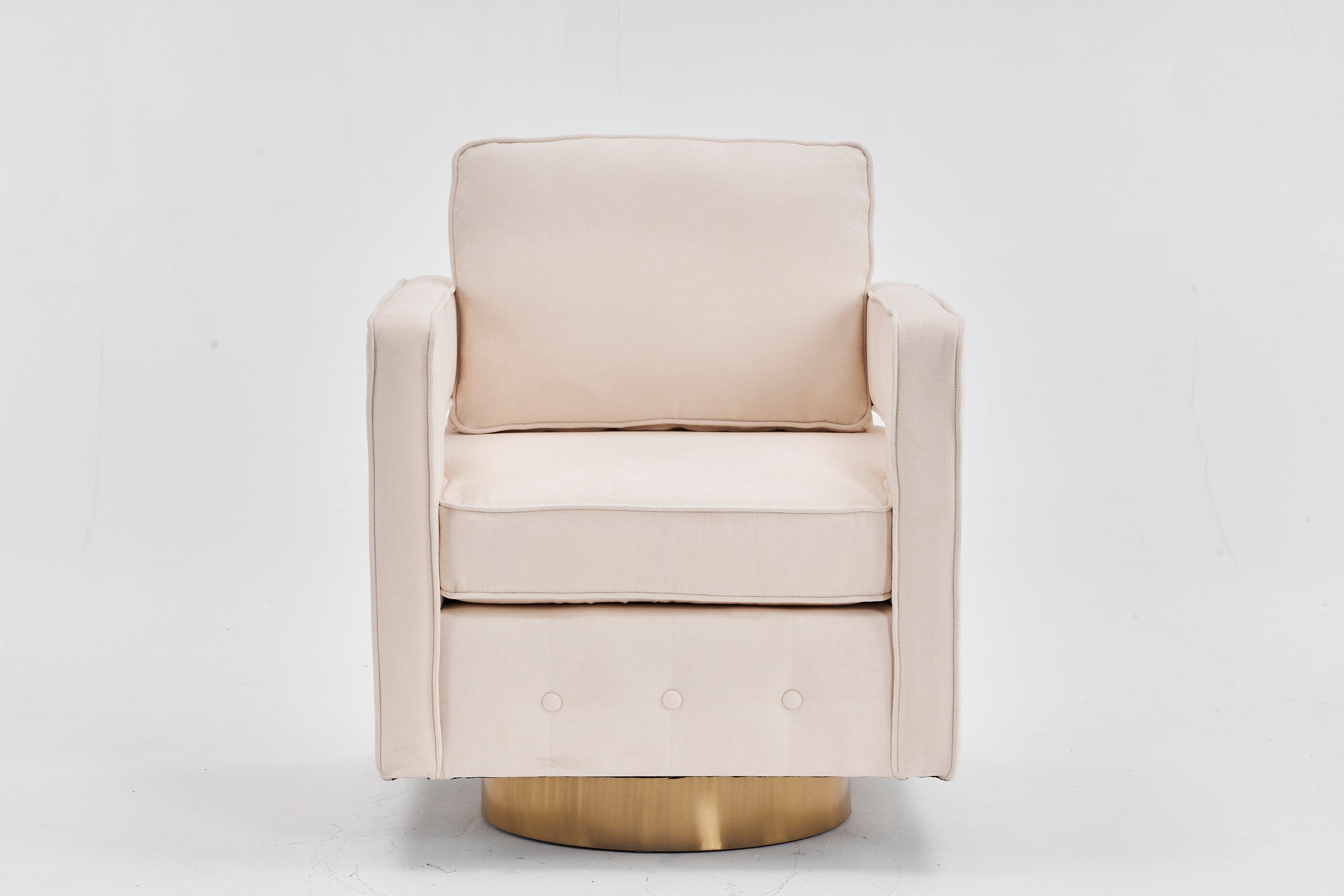Swivel Barrel Chair for Living Room,360 Degree Swivel Club Modern Accent Single Sofa Chair, Small Leisure Arm Chair for Nursery, Hotel, Bedroom, Office