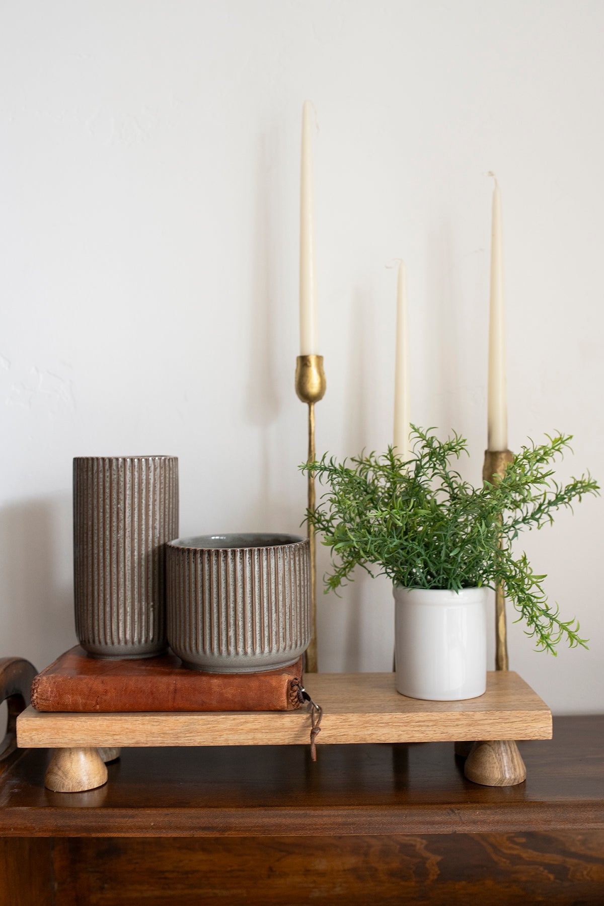 Rectangular Wood Stand