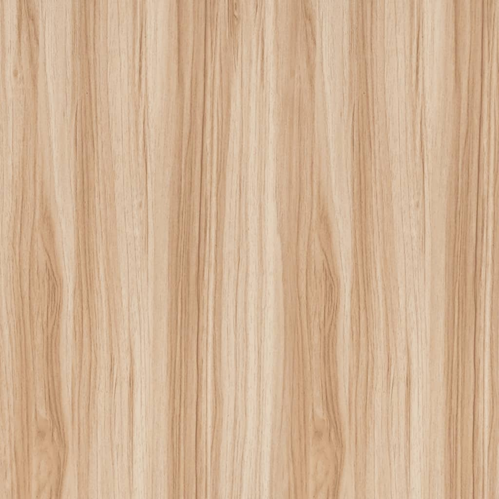 vidaXL TV Cabinet Brown 41.3"x11.8"x15.7" Solid Wood Pine&Natural Rattan
