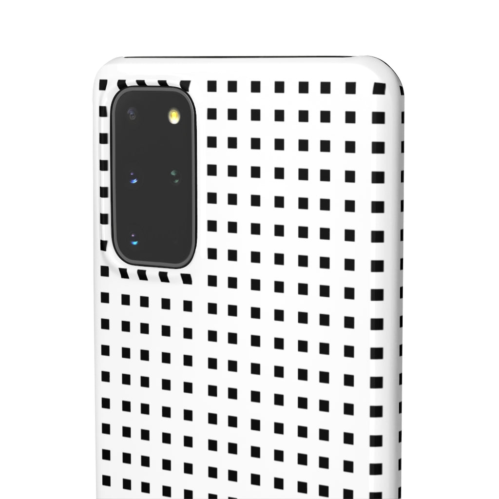 Modern Black Squares Phone Case