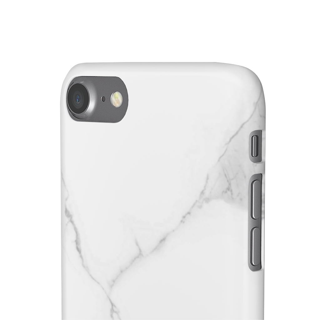 White Marble Phone Case