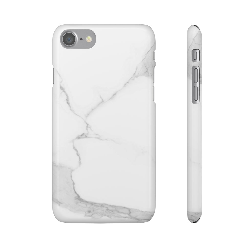 White Marble Phone Case