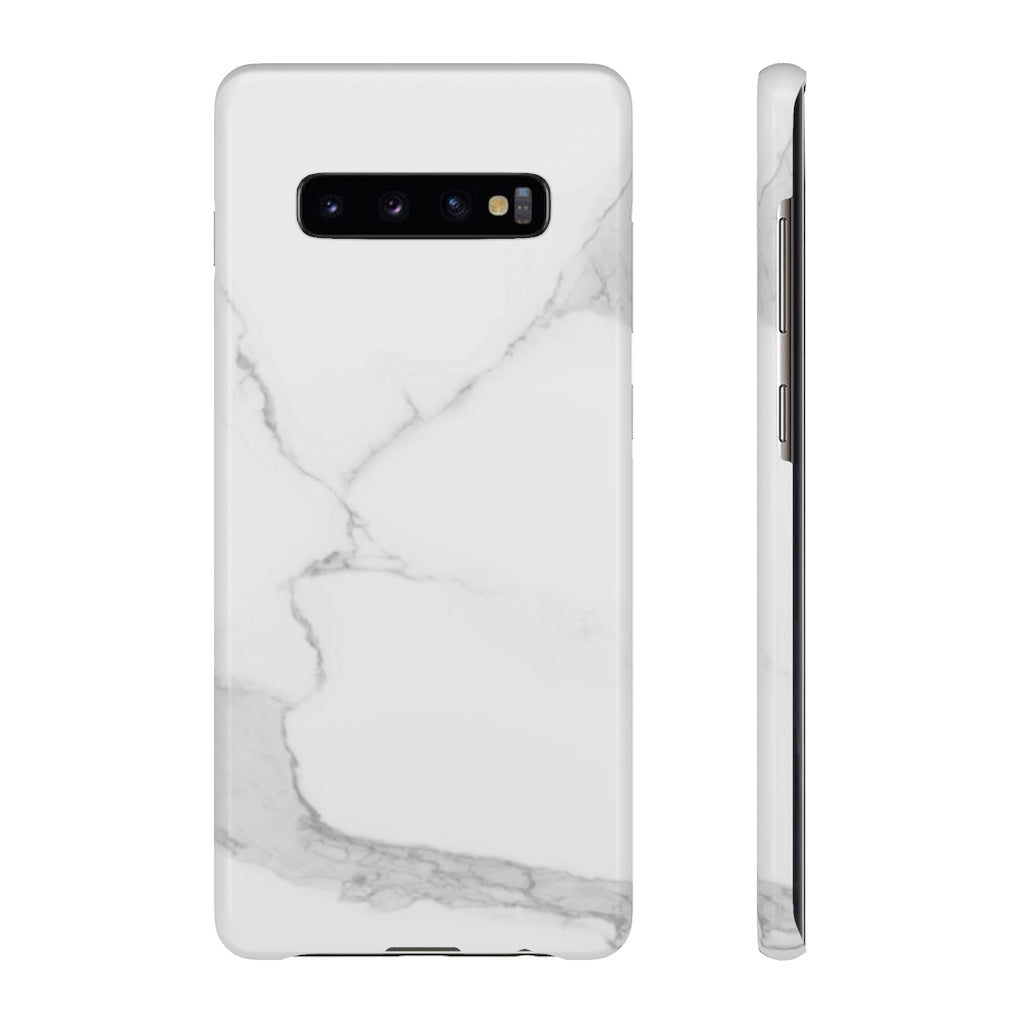 White Marble Phone Case