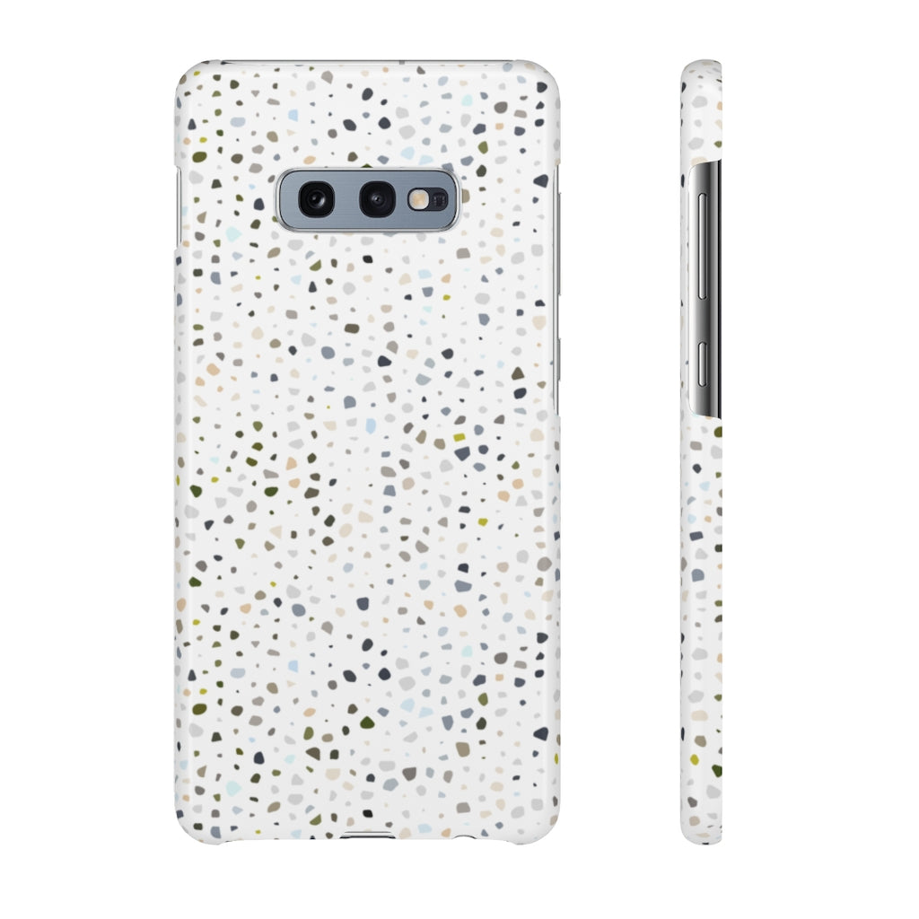 White terrazzo phone case, modern phone case, cute phone case, minimalist phone case, abstract phone case, phone cases, iphone cases, iphone, boho phone case, cute phone cases, geometric phone case, phone case ideas, iphone case, terrazzo phone case, accessories aesthetic, aesthetic phone, apple products, boho style phone case, snap case, cell phone cases, cute geometric phone case, teen phone cases, best cell phone cases, trendy cases, iPhone phone case, samsung cases, trendy phone case