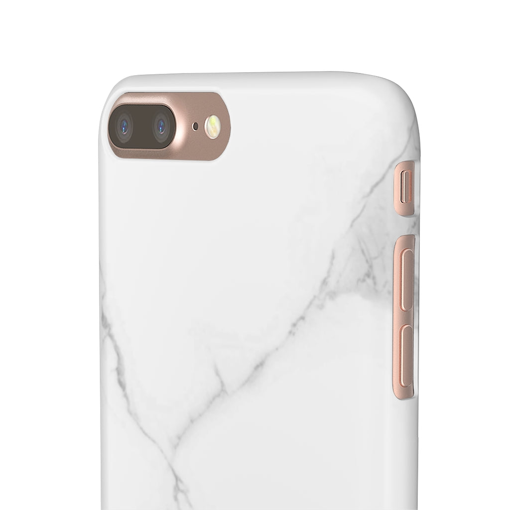 White Marble Phone Case
