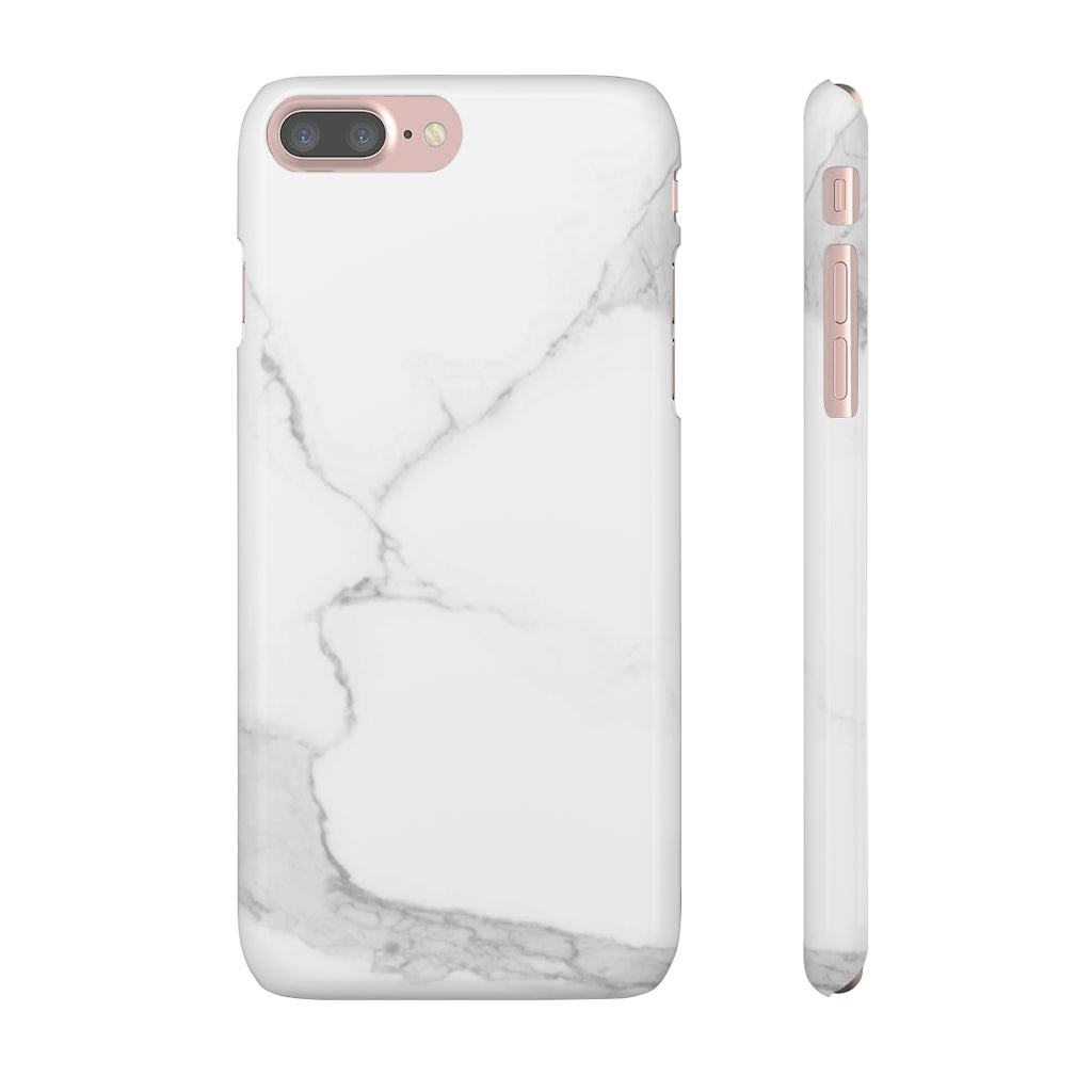 White Marble Phone Case