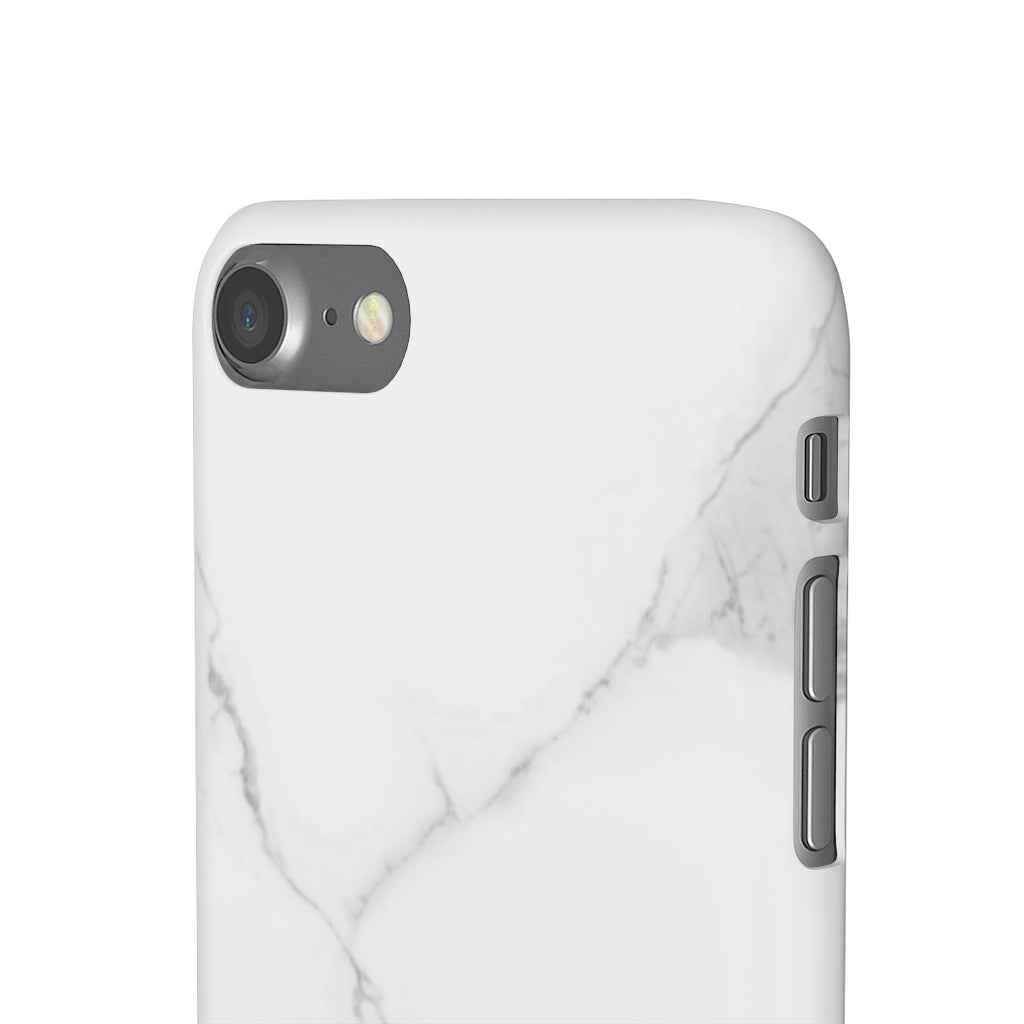 White Marble Phone Case