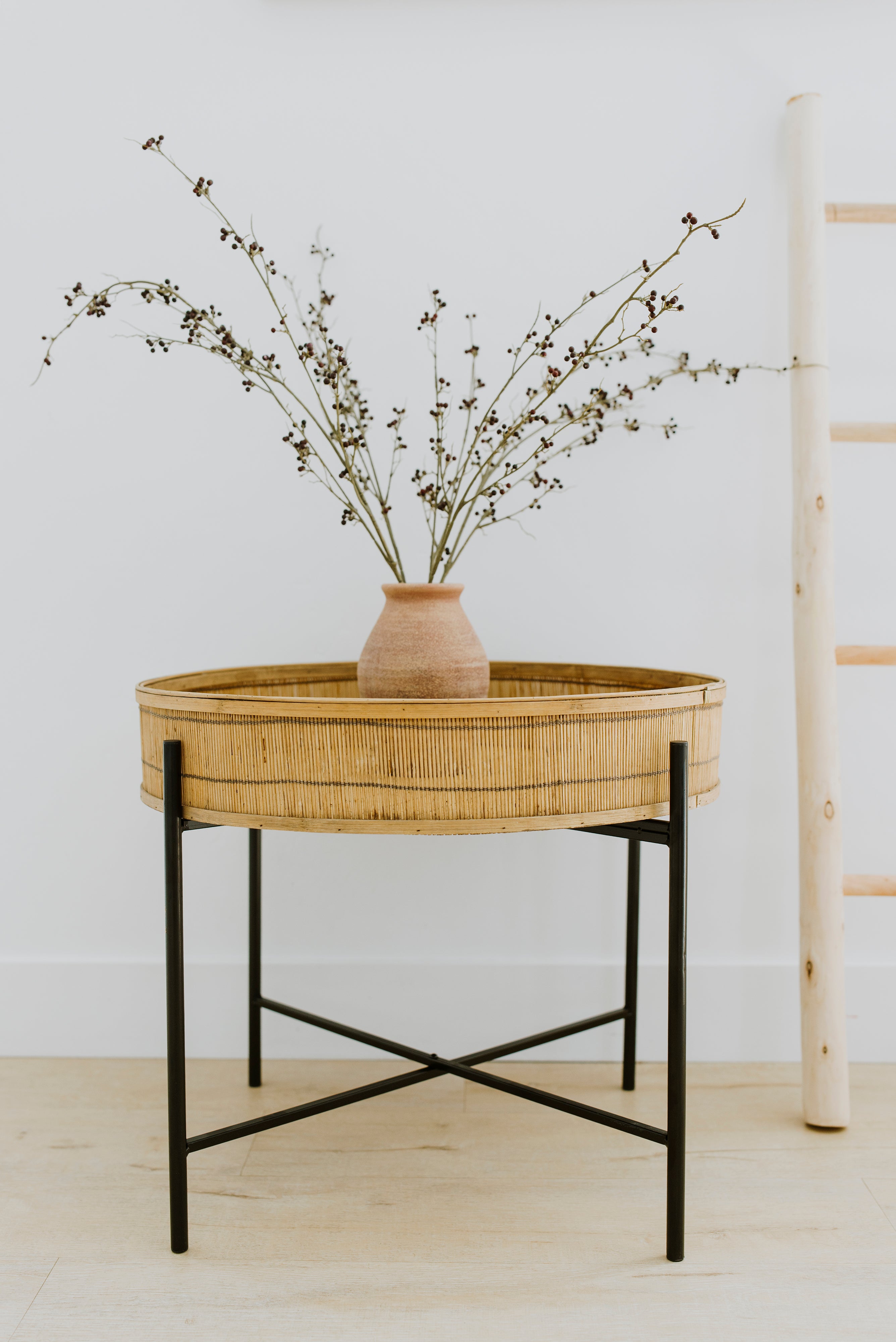 Bamboo Side Table