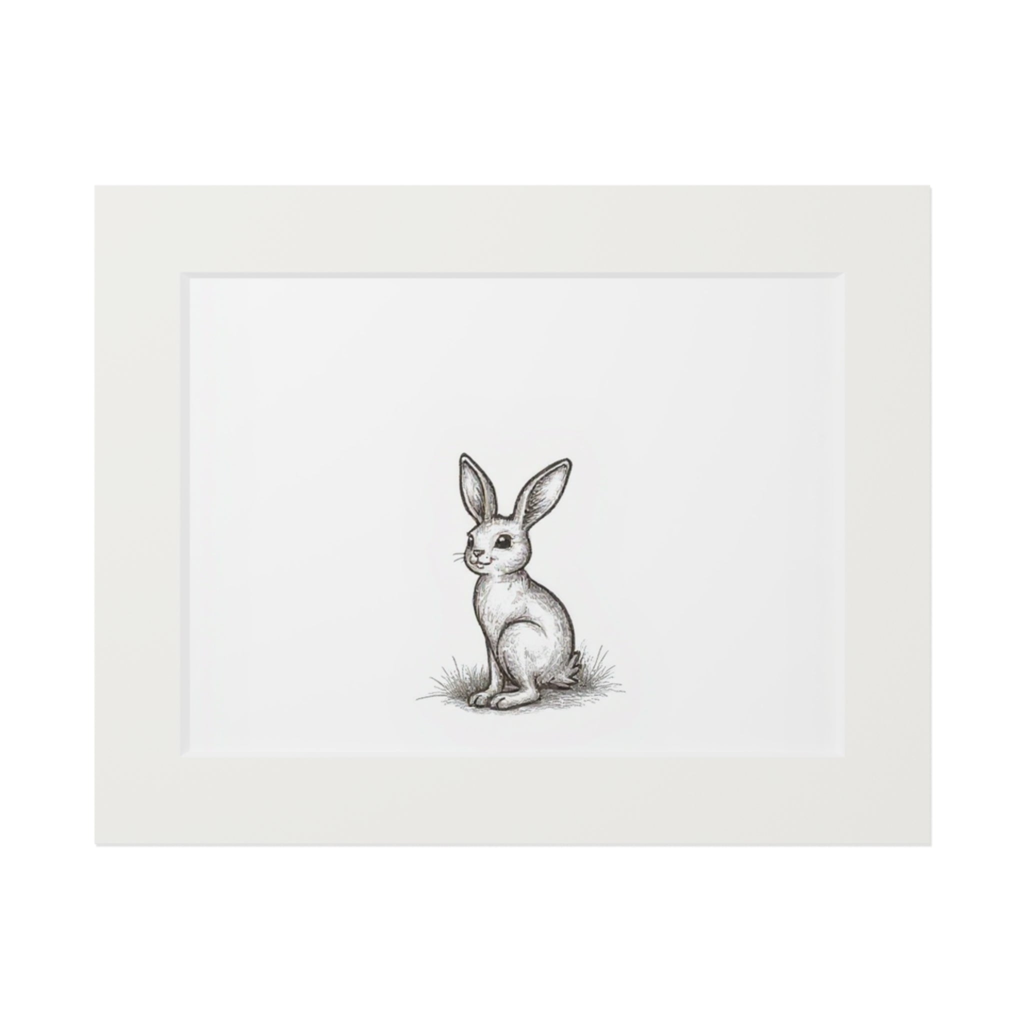 Vintage Bunny Fine Art Print - Nursery Wall Art