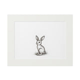 Vintage Bunny Fine Art Print - Nursery Wall Art
