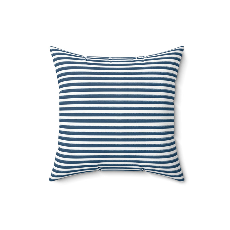 Blue Stripes Pillow Original Design