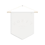 Custom Baby Pennant Banner in Cream/Tan Font Bold | Custom Name Nursery Pennant Banner