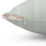 Chloe Pillow Cover + Insert in Sage/White