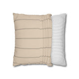 Modern Stripes Pillow Cover + Insert