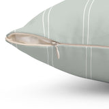 Chloe Pillow Cover + Insert in Sage/White