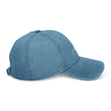 Custom Embroidered Denim Hat, Casual Cap, Personalized Gift, Trendy Accessory, Summer Fashion, Stylish Headwear