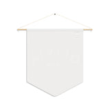 Custom Baby Girl Pennant Banner in Blush/Cream Font | Custom Name Nursery Pennant Banner