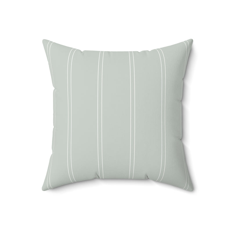Chloe Pillow Cover + Insert in Sage/White