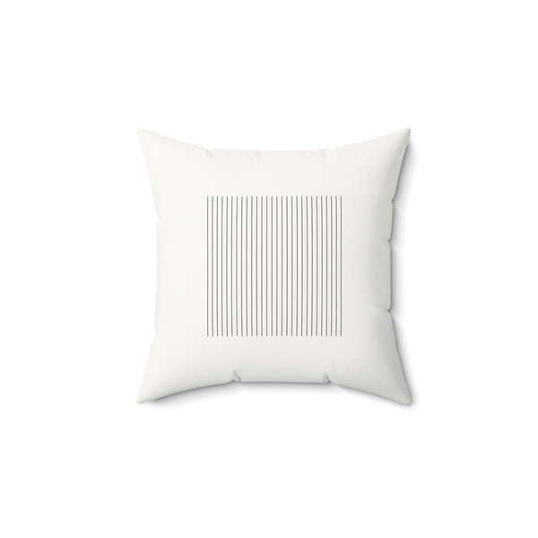 Clara Pillow Cover + Insert in Cream and Black