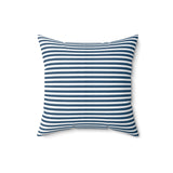 Blue Stripes Pillow Original Design