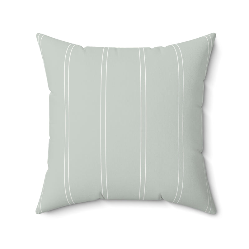 Chloe Pillow Cover + Insert in Sage/White