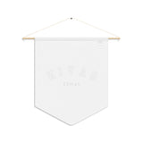 Personalized Pennant Banner Black/White | Custom Name Nursery Pennant Banner
