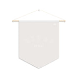 Copy of Personalized Pennant Banner Black/White | Custom Name Nursery Pennant Banner