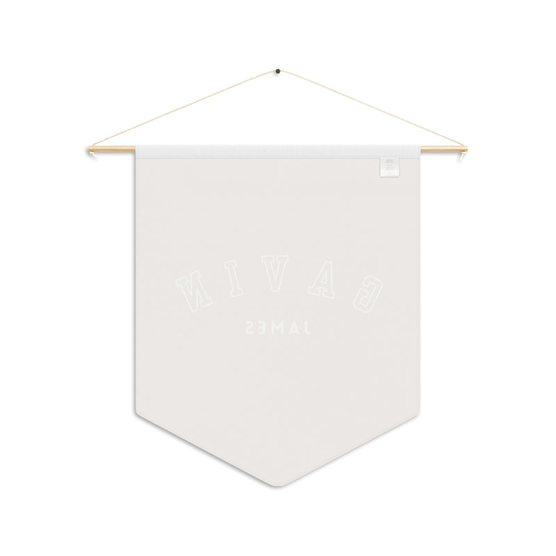 Copy of Personalized Pennant Banner Black/White | Custom Name Nursery Pennant Banner