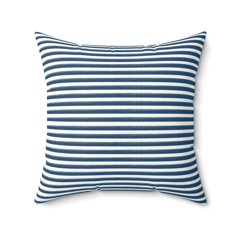 Blue Stripes Pillow Original Design