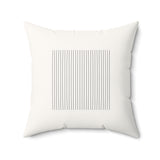 Clara Pillow Cover + Insert in Cream and Black