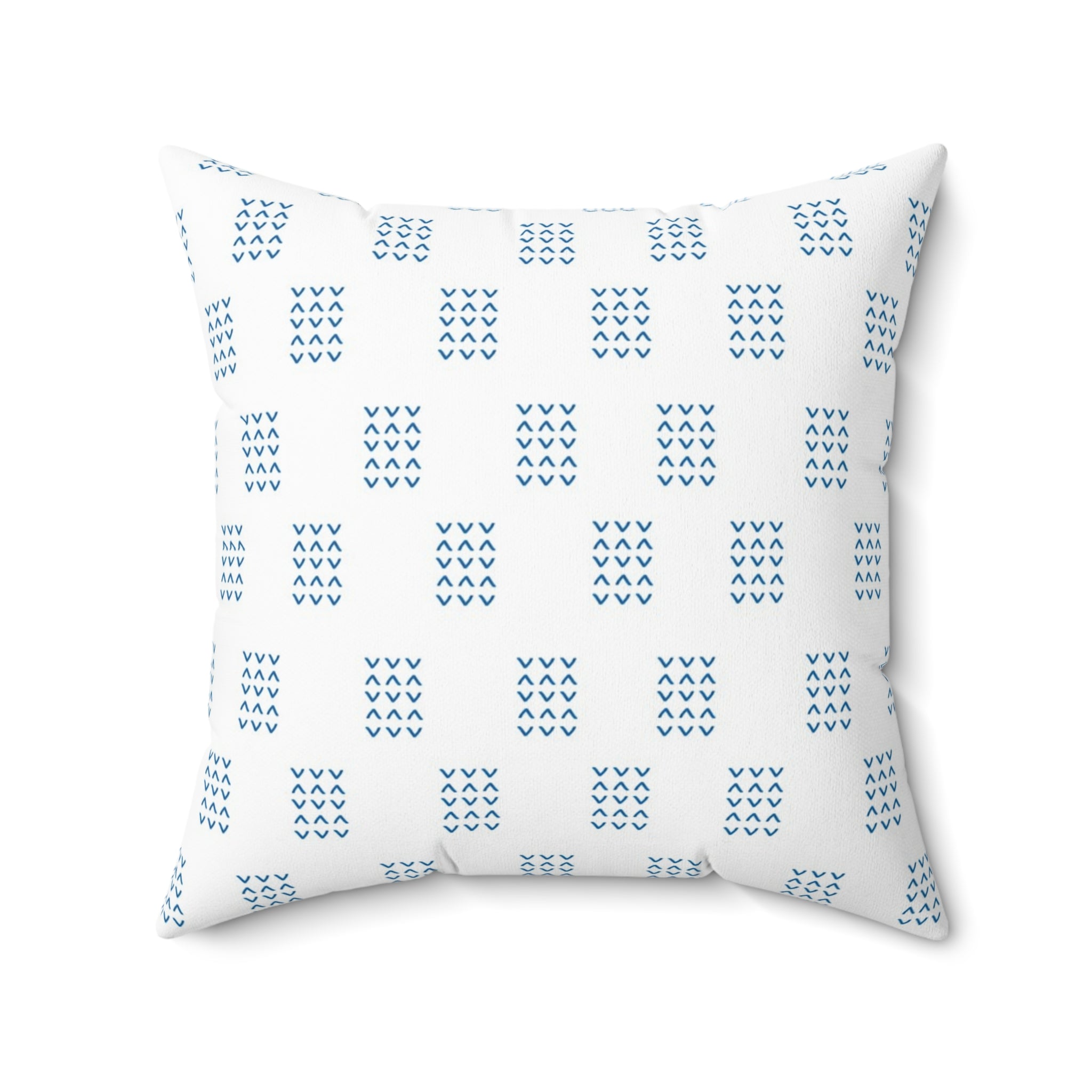 Blue/White Modern Pillow Original Design