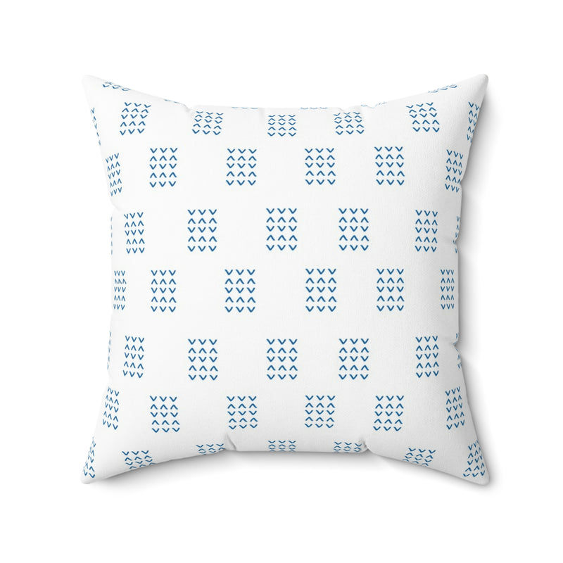 Blue/White Modern Pillow Original Design