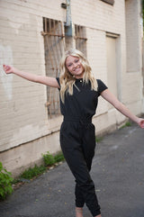 (PRE-ORDER 2 WEEKS) GIRLS FLORA JUMPSUIT