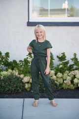(PRE-ORDER 2 WEEKS) GIRLS FLORA JUMPSUIT