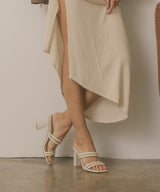 Strappy Alligator Heel