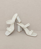 Strappy Alligator Heel