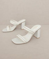 Strappy Alligator Heel