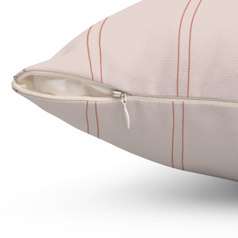 Chloe Pillow Cover + Insert in Blush