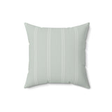 Chloe Pillow Cover + Insert in Sage/White